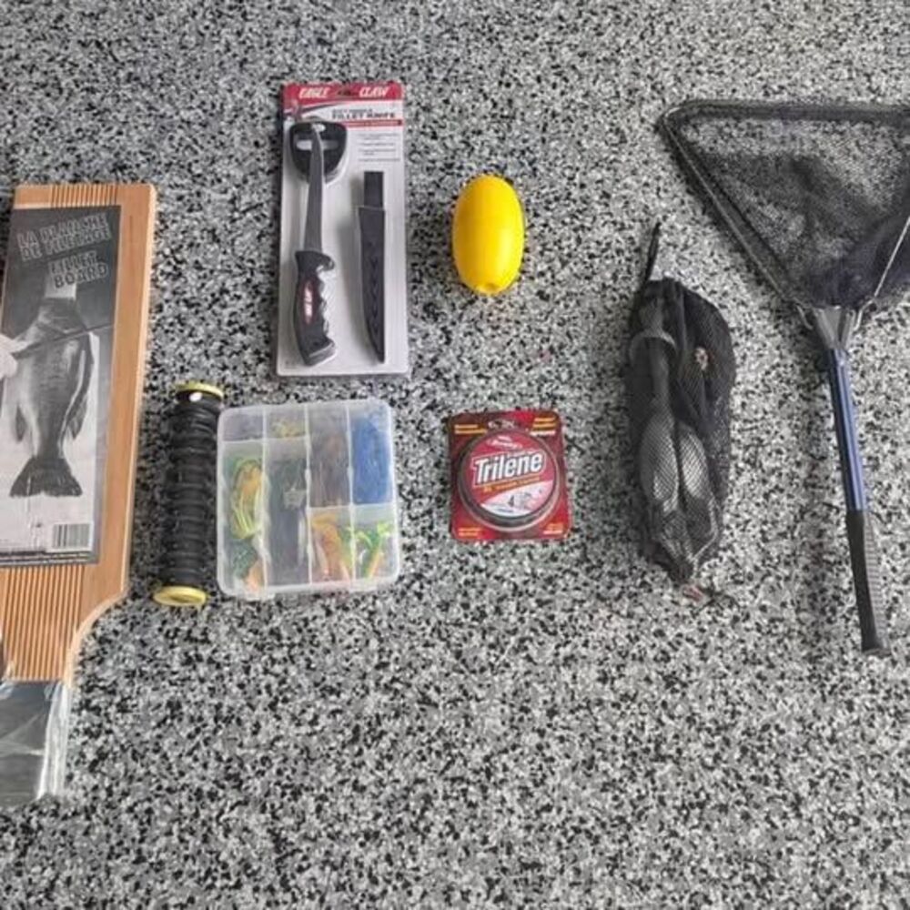 Kayak Fishing Gear and Accessories Lot